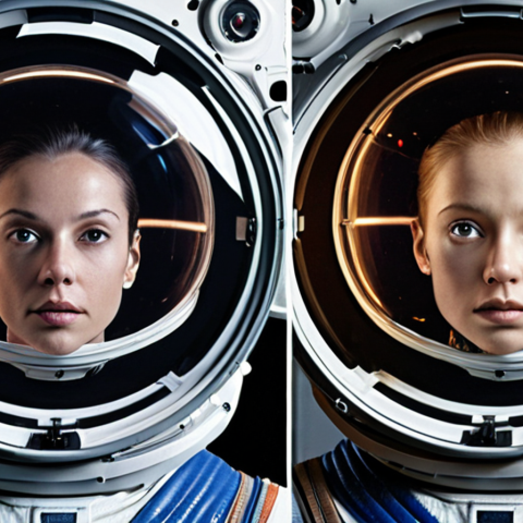 Image Prompt 1: Physiological & Psychological Evolution in Space**