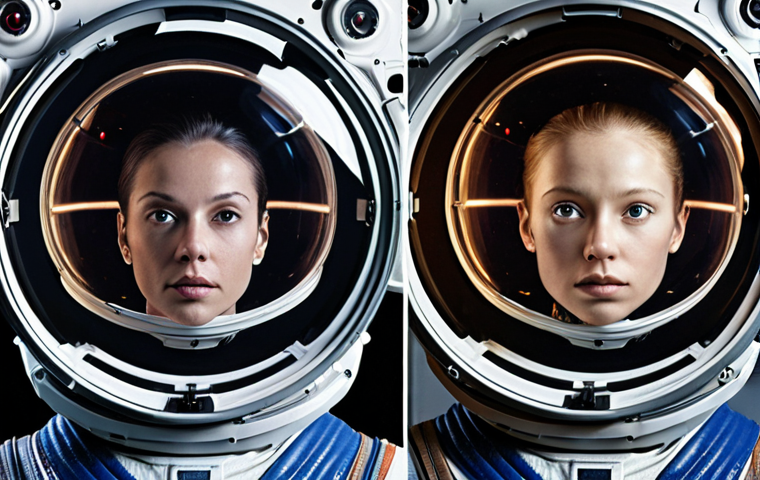 Image Prompt 1: Physiological & Psychological Evolution in Space**