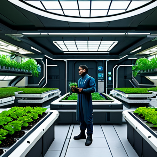 **

"Futuristic space colony interior, diverse group of fully clothed colonists, representing various ethnicities and sexual orientations, working and socializing in a common area, hydroponic gardens, advanced technology visible, safe for work, appropriate content, fully clothed, professional, perfect anatomy, natural proportions, family-friendly."

**